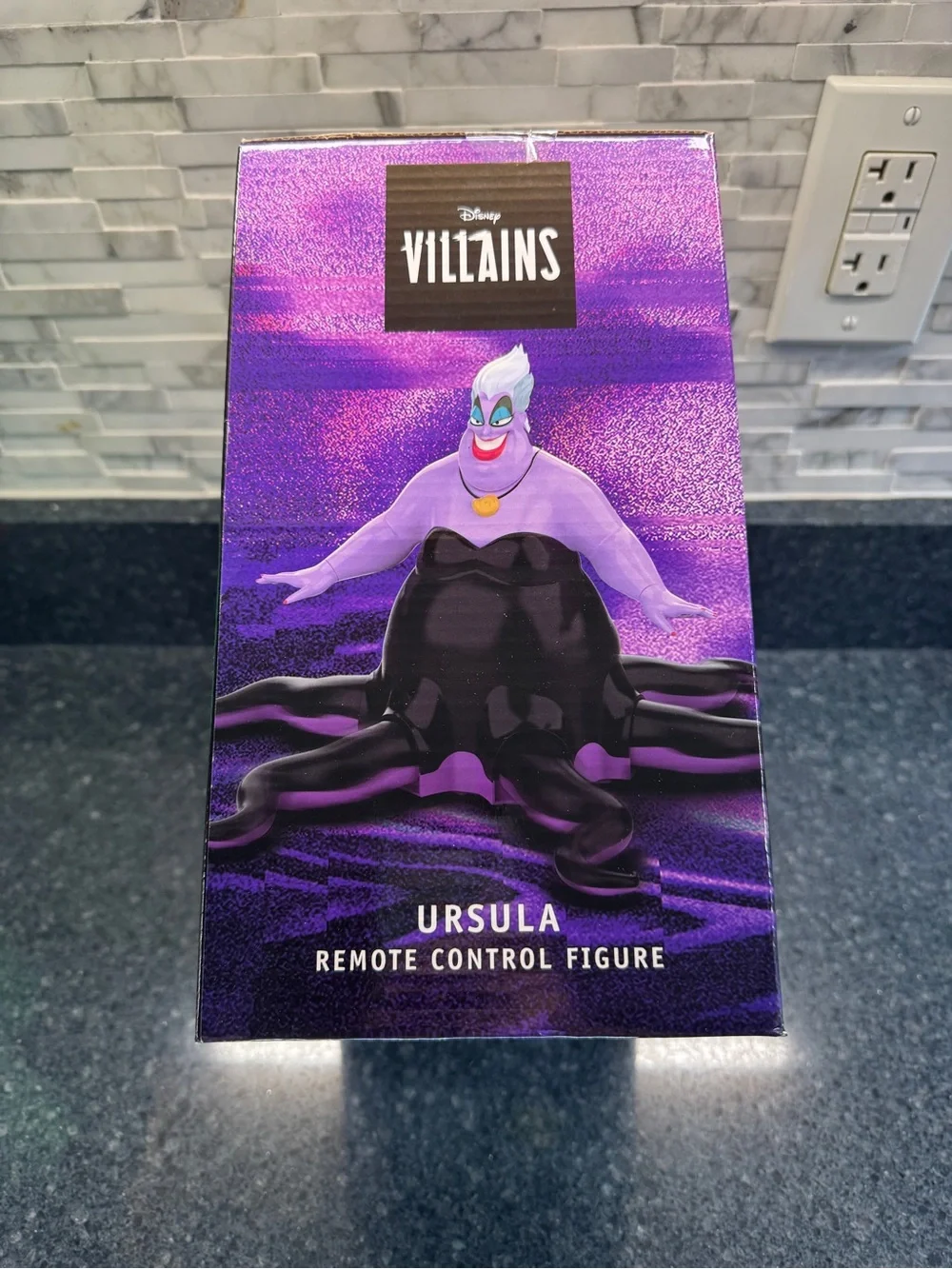 Disney Ursula Remote Control Figure in Purple and Black
